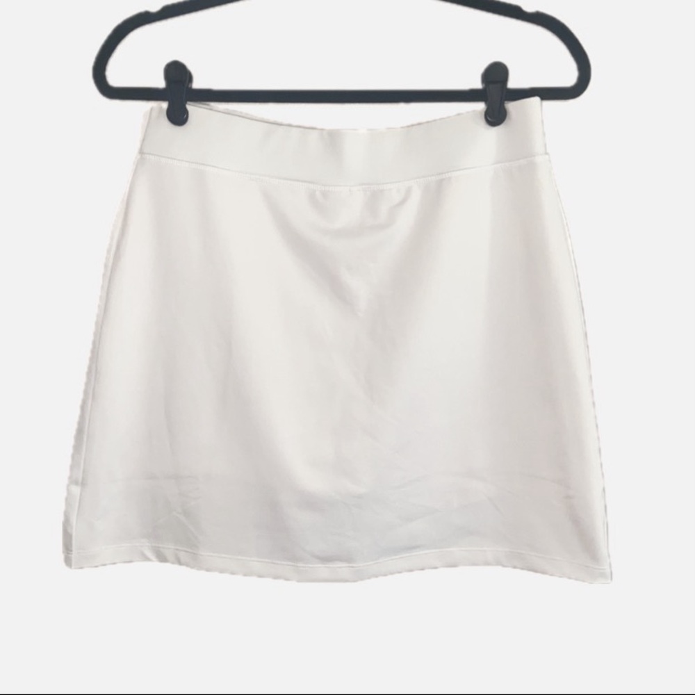 J. Crew White Active Skort, Medium